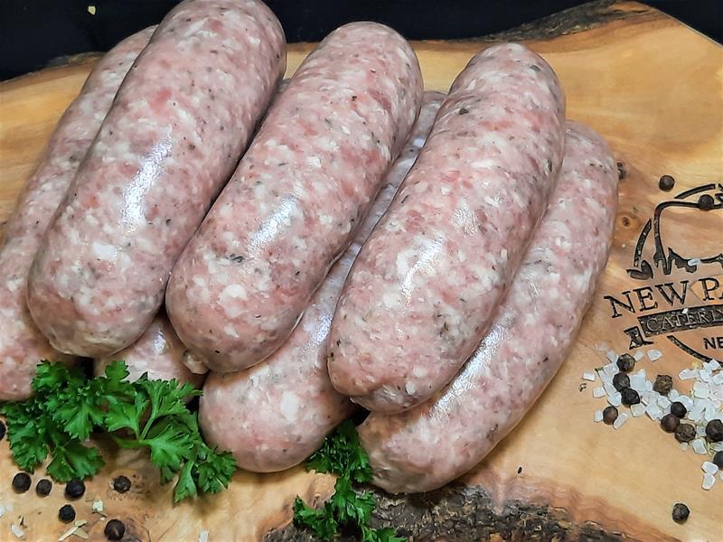 Farmhouse Pork Sausages New Pastures Butchers
